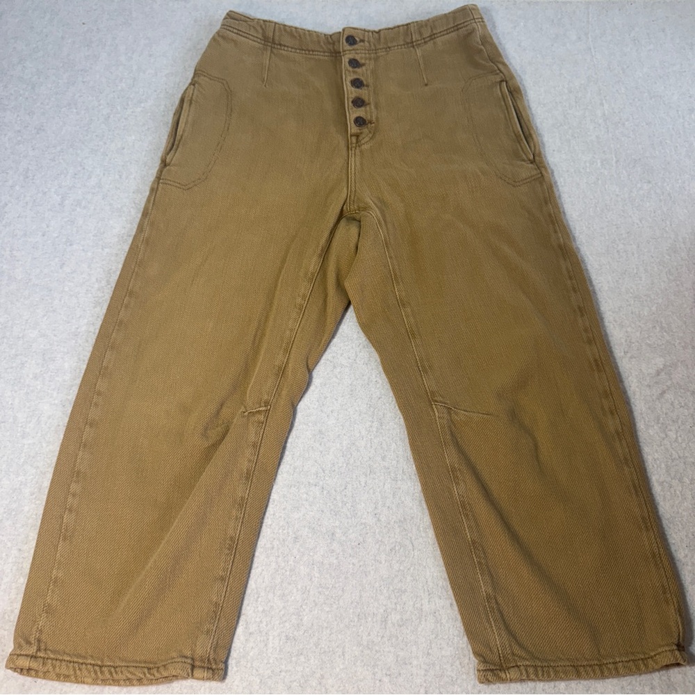 We The Free Osaka Mid Rise Barrel Pants Wide Leg